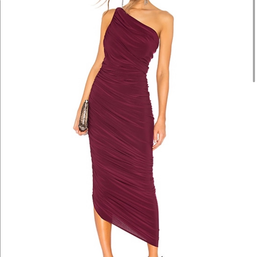 Norma Kamali Diana Dress - Plum